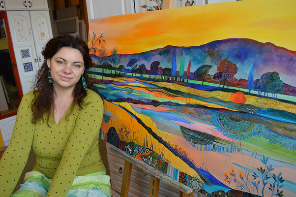 Silvia Pavlova in de studio: Golden Sky