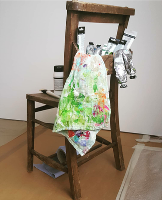 Lucy Moore in the Studio: Just a couple of my trusty artist tools