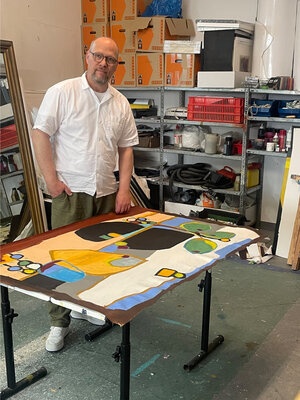 Nader Kabbany nello studio