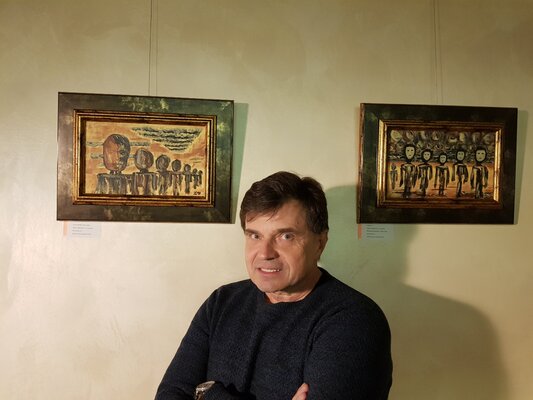 Peter Plavcan in the Studio