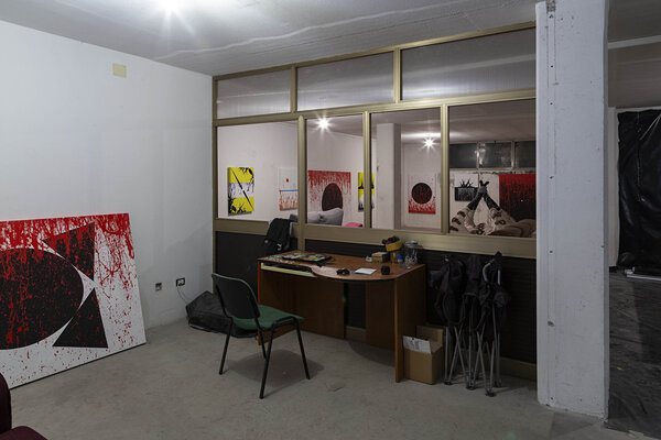 Federico Bernardi nello studio
