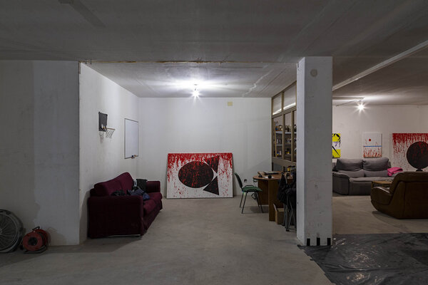 Federico Bernardi nello studio