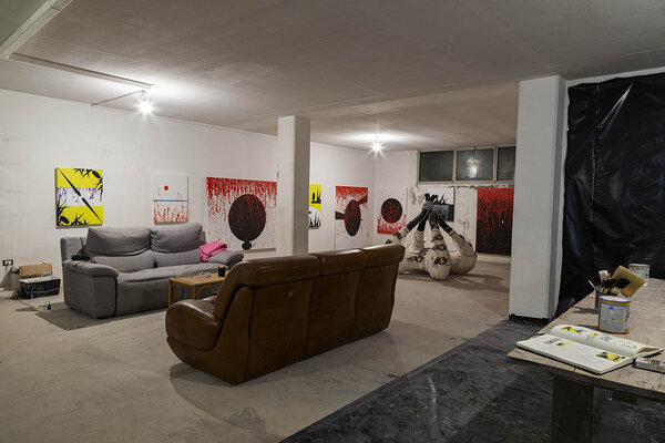 Federico Bernardi nello studio