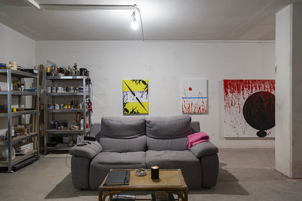 Federico Bernardi nello studio