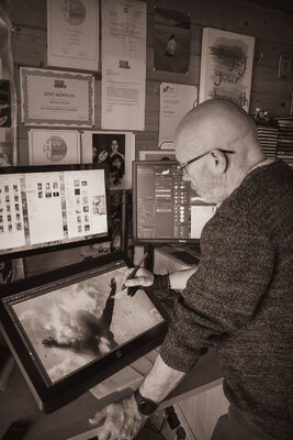 DAVID MORRISON im Studio