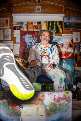 DAVID MORRISON im Studio