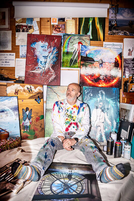 DAVID MORRISON im Studio