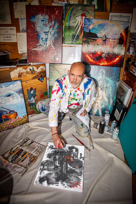 DAVID MORRISON im Studio