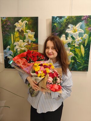 Jane Lantsman im Studio: Solo exhibition "When Color Speaks"