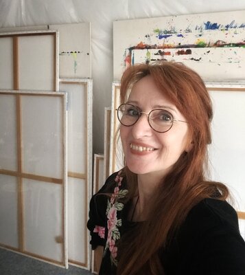 Petra Stelling im Studio: Petra Stelling im Atelier (2023)
