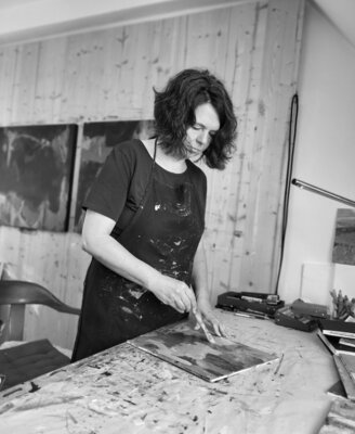 Barbara Zeiselmeier im Studio