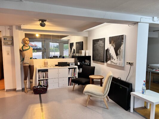 Susanne Blum nello studio