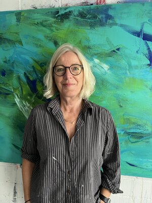 Susanne Blum nello studio