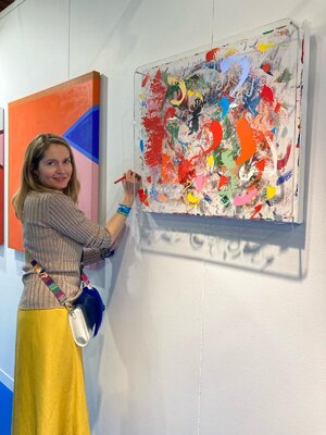 Olivia de Posson in de studio: AAF Brussels, 2024