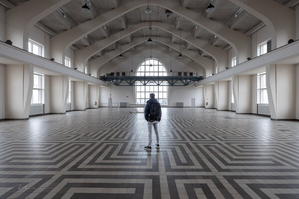 Martijn Walet in de studio