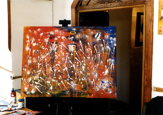 Master Phago in the Studio: Atelier Phago- 2001, Jeddah