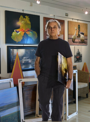 Francesco Capello in de studio