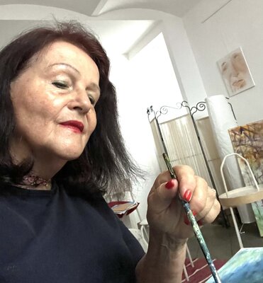 Elisabeth Pein nello studio: Ich mag es wenn eine meditative Stimmung entsteht