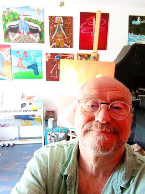 Vlastimil Peška im Studio
