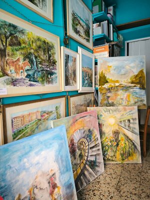 Debora Ferruzzi Caruso in the Studio