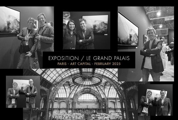 Edouard Mazaré im Studio: Exposition - Le Grand Palais - Paris - Art Capital 2025 - Quelle joie d'exposer dans ce joyau unique...