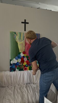 Aleksey Ovsyannikov im Studio