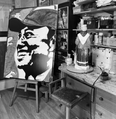 alain oddo im Studio