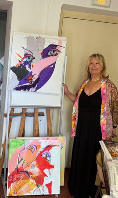 francoise leblanc im Studio