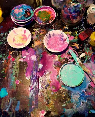 Hiedi Schmitz nello studio