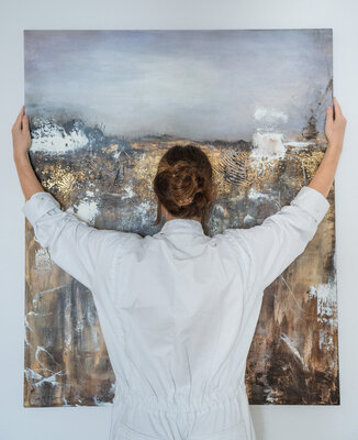 Gabi Ehmann nello studio