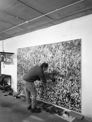 Marco Affaitati in the Studio