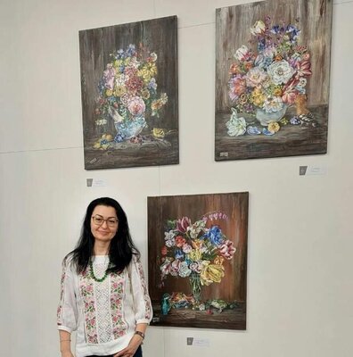 Tetyana Donets nello studio