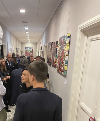 Biagio Antonio Occhipinti en el estudio: Personale presso LEGALLERY Bologna