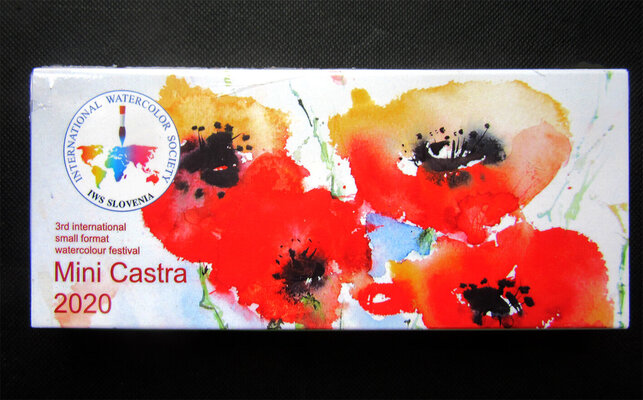 Claudio Pincas Feldman in de studio: Mini Castra Watercolors 2020 Slovenia