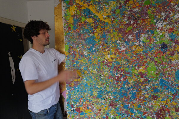 Fynn Klün im Studio: im atelier