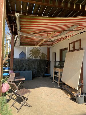 Heike Kirsch im Studio: Outdoor-Atelier