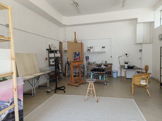 Paolo Mori nello studio