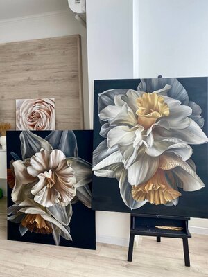 Tanya Golodynska in de studio