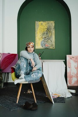 Valentina Mistretta in the Studio