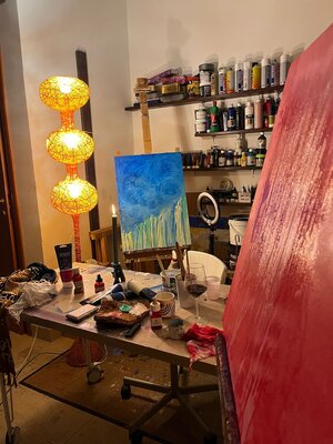 Valentina Mistretta in the Studio