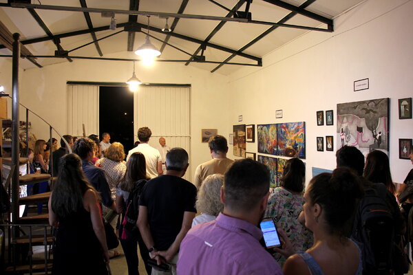 Simon Boyd in the Studio: Group exhibition in studio
