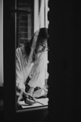 Kateryna Reznichenko im Studio