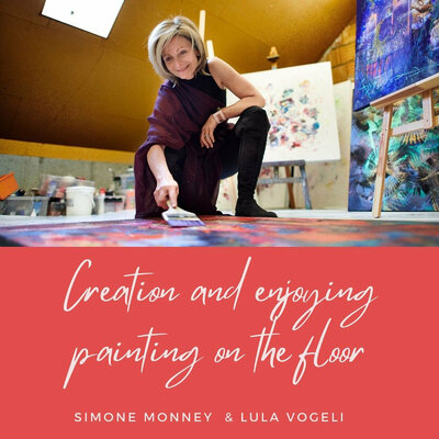 Simone Monney in de studio