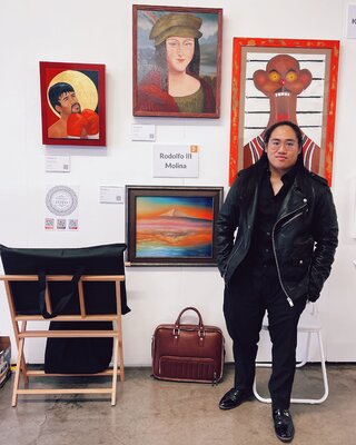 Rodolfo III Molina im Studio