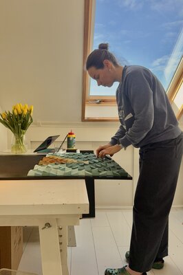 Nadia Eremina (pix-n-art) im Studio