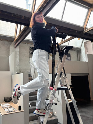 mireille roobaert in de studio: Shooting vibe