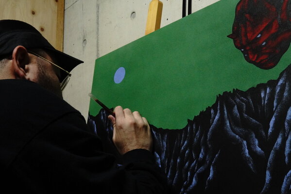 TOZOW MAJA en el estudio