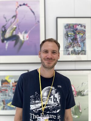 Fabian Braun in the Studio