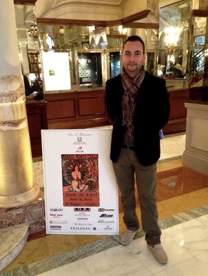 Salvatore Petrucino in the Studio
