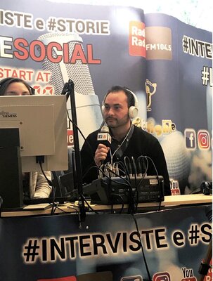 Salvatore Petrucino in the Studio